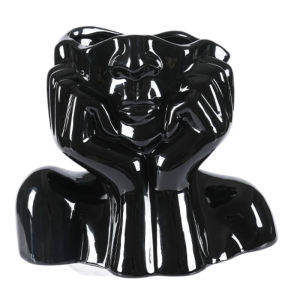 Modern Ceramic Sculpture Vase – Minimalist Decorative Flower Pot And Home Craft