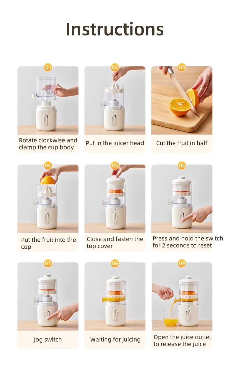 Portable USB Rechargeable Fruit Blender – Wireless Mini Juicer Cup - Image 4