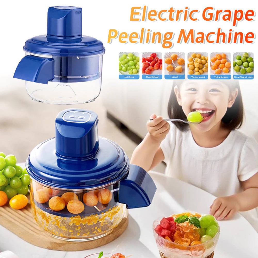 Rechargeable Electric Grape Peeler – Automatic Fruit Skin Remover - Image 3