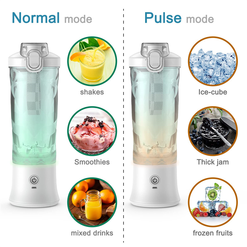 Portable Blender Juicer | Personal Size Mini 6-Blade Smoothie Maker - Image 12