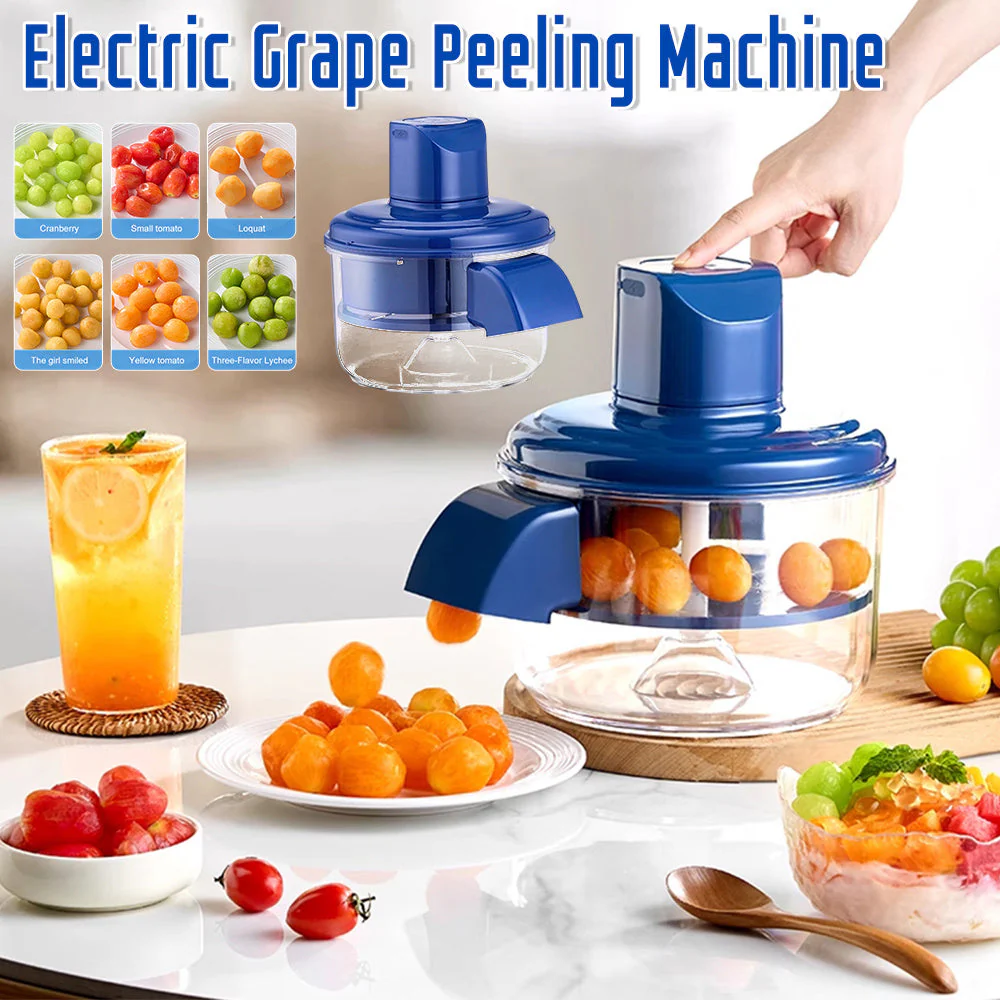Rechargeable Electric Grape Peeler – Automatic Fruit Skin Remover - Image 5
